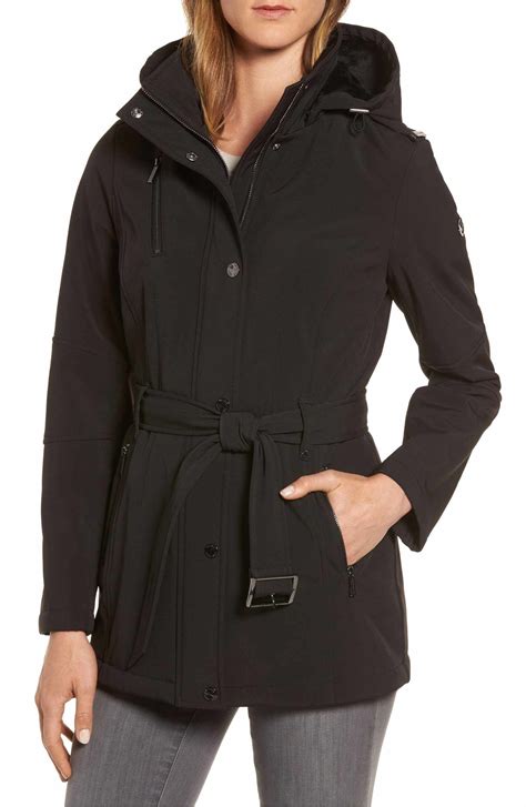 michael kors leather jacket nordstrom|Michael Kors waterproof jacket.